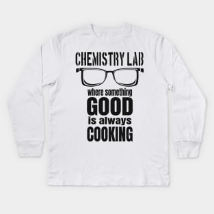 Chemist Laboratory Funny Chemistry Kids Long Sleeve T-Shirt